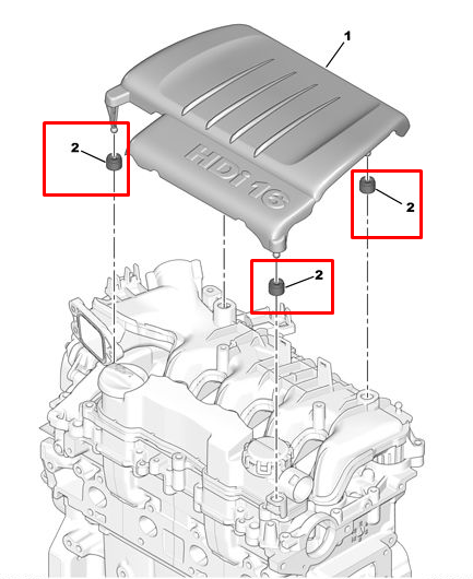 ORIJINAL 308 1.6 DİZEL MOTOR ÜST KAPAK LASTİĞİ 0137.C6, 0137C6