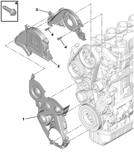 ORIJINAL 308 1.6 HDI TRIGER KAPAK ÜST 0320T6