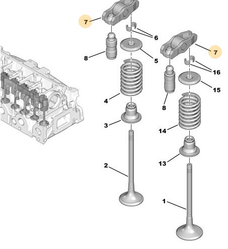 ORIJINAL SUBAP ITICI  DV4-DV6-DV6C    094253