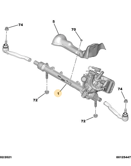 ORIJINAL PEUGEOT  308 P5 DİREKİSYON KUTUSU - MOTOLU1675956880