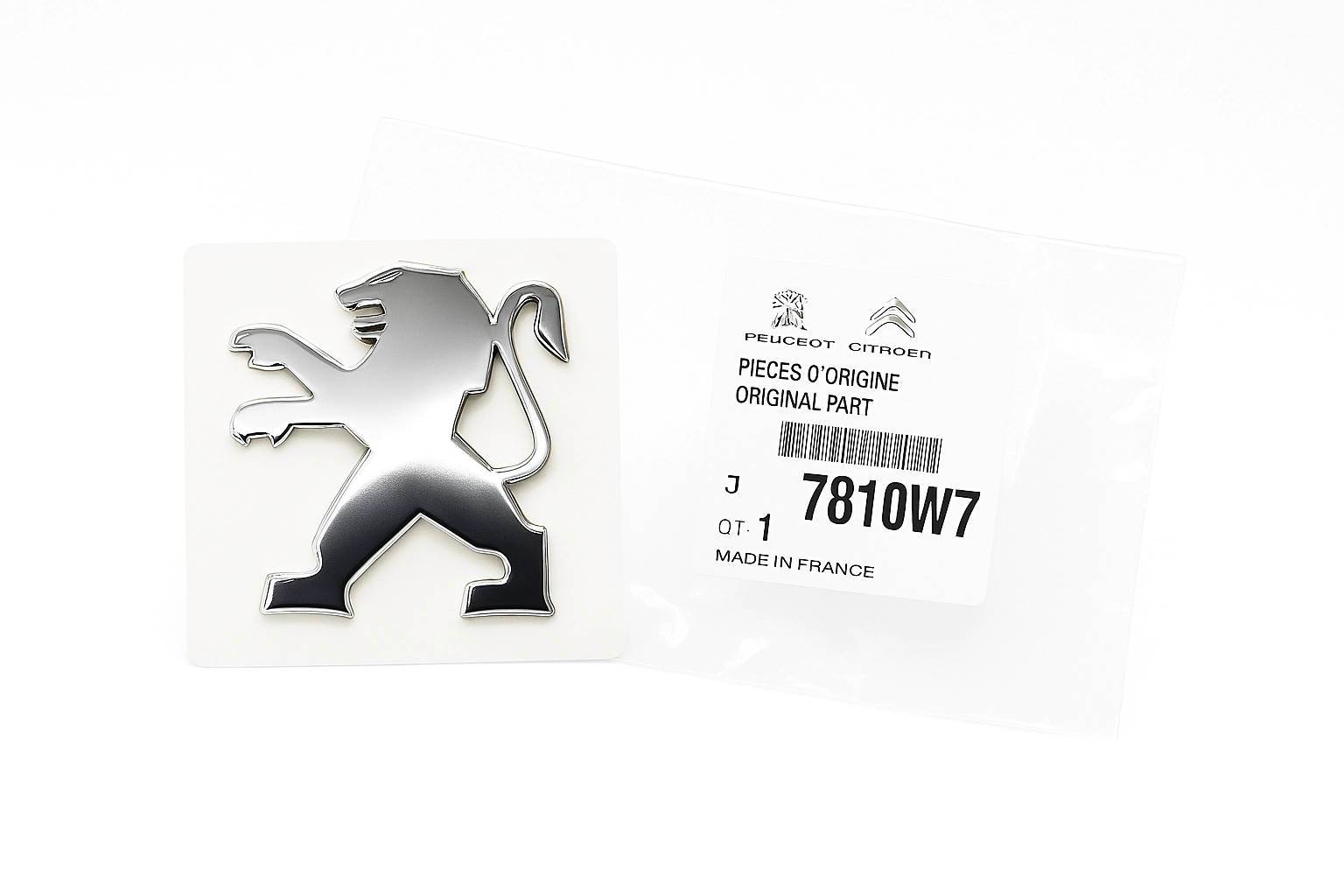 ORIJINAL PEUGEOT 308 CC T7 BAGAJ AMBLEM MONOGRAM   7810W7