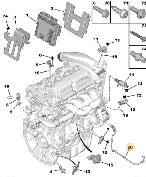 ORIJINAL THP TURBO ELEKTROVANA HORTUMU 9804910380