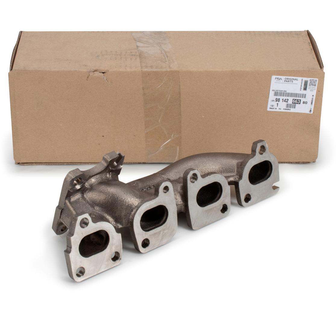 Orijinal Peugeot 308 Thp Egzos manifolt 9814266380