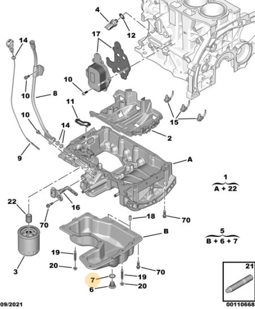 ORIJINAL  PEUGEOT KARTER CONTASI EB2 DV5   016488,1682801480
