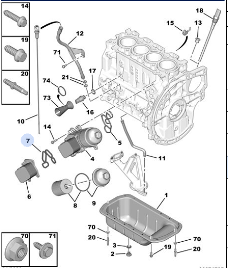 ORJINAL PEUGEOT 308 YEDEK PARÇA