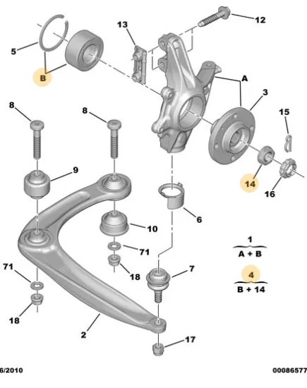 ORJINAL PEUGEOT 308 YEDEK PARÇA