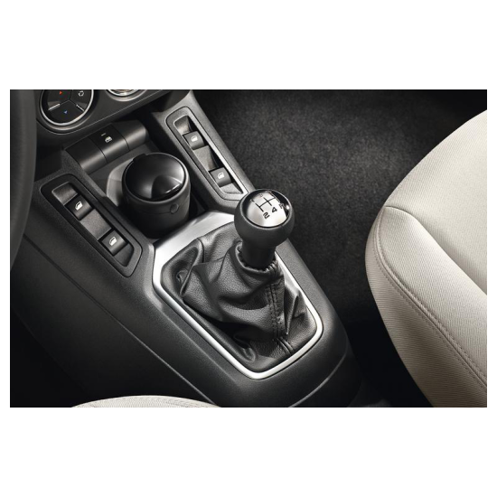 Peugeot 308 T7 Vites Topuzu Siyah Deri Alüminyum  2403CV