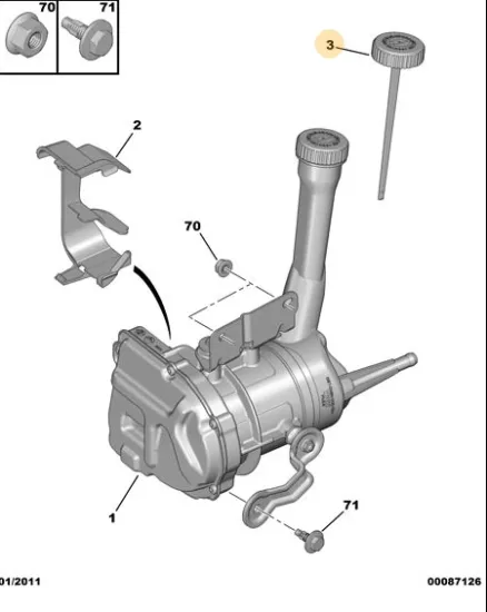 ORJINAL PEUGEOT 308 YEDEK PARÇA