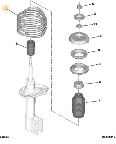 ORJINAL PEUGEOT 308 YEDEK PARÇA