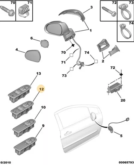 ORJINAL PEUGEOT 308 YEDEK PARÇA