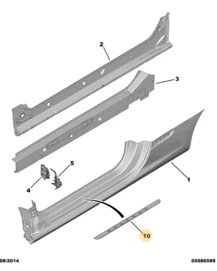ORJINAL PEUGEOT 308 YEDEK PARÇA