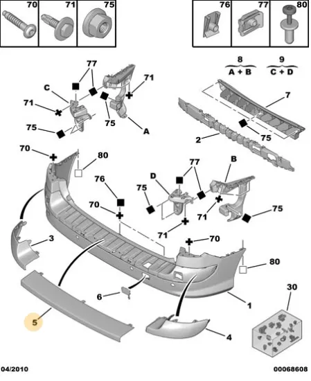 ORJINAL PEUGEOT 308 YEDEK PARÇA