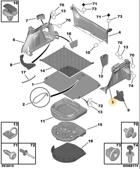 ORJINAL PEUGEOT 308 YEDEK PARÇA