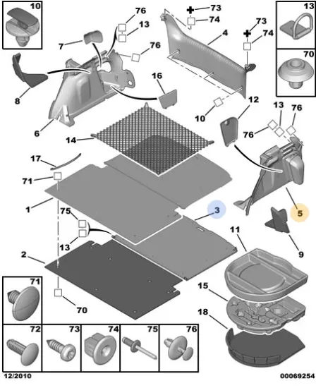 ORJINAL PEUGEOT 308 YEDEK PARÇA