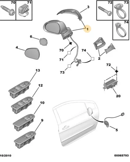 ORJINAL PEUGEOT 308 YEDEK PARÇA