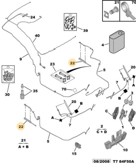 ORJINAL PEUGEOT 308 YEDEK PARÇA