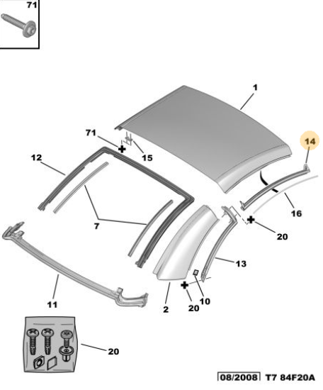 ORJINAL PEUGEOT 308 YEDEK PARÇA