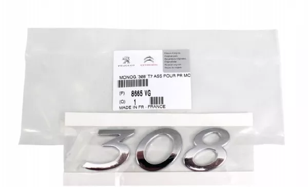 ORJINAL PEUGEOT 308 YEDEK PARÇA