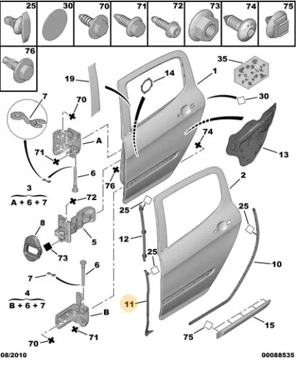 ORJINAL PEUGEOT 308 YEDEK PARÇA