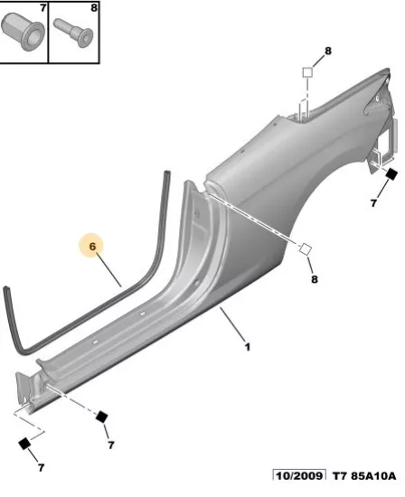ORJINAL PEUGEOT 308 YEDEK PARÇA