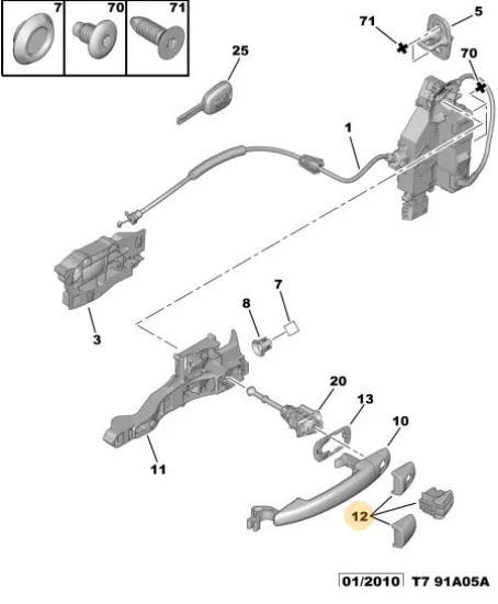 ORJINAL PEUGEOT 308 YEDEK PARÇA