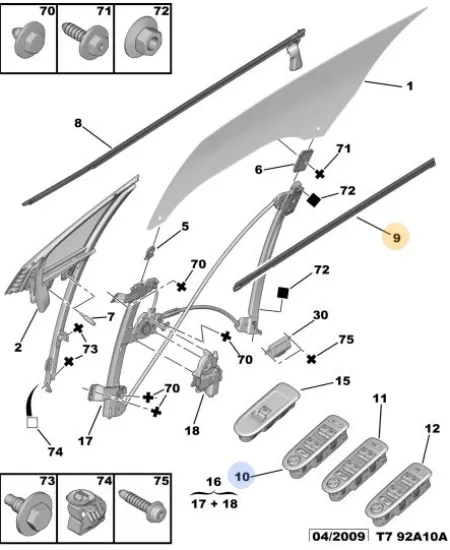 ORJINAL PEUGEOT 308 YEDEK PARÇA