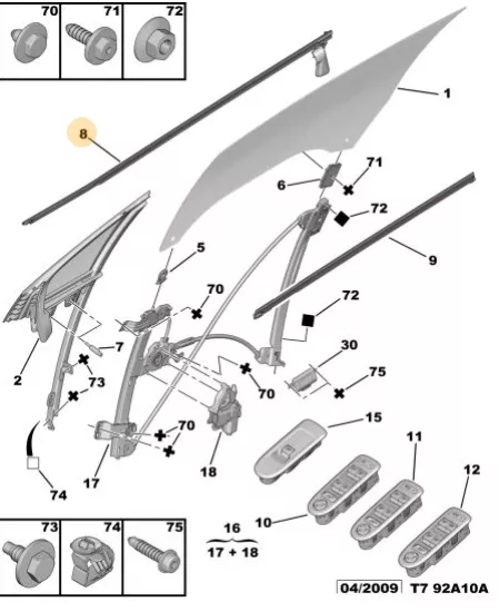 ORJINAL PEUGEOT 308 YEDEK PARÇA