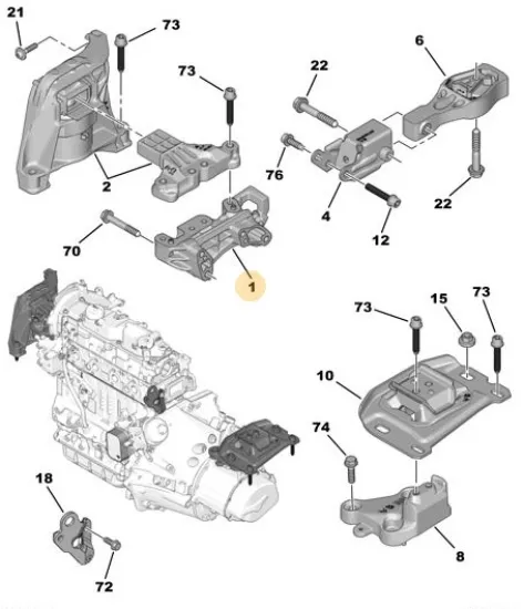 Peugeot 308 Yedek Parça