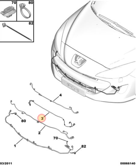 ORJINAL PEUGEOT 308 YEDEK PARÇA