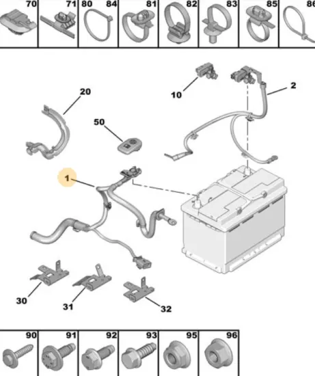 ORJINAL PEUGEOT 308 YEDEK PARÇA