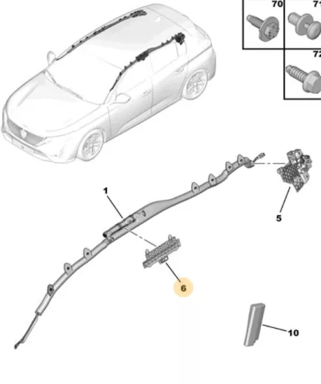 ORJINAL PEUGEOT 308 YEDEK PARÇA