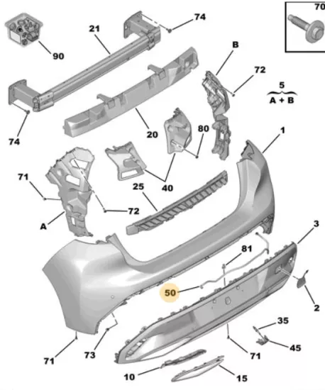 ORJINAL PEUGEOT 308 YEDEK PARÇA