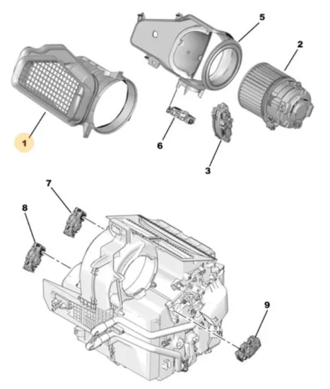 ORJINAL PEUGEOT 308 YEDEK PARÇA
