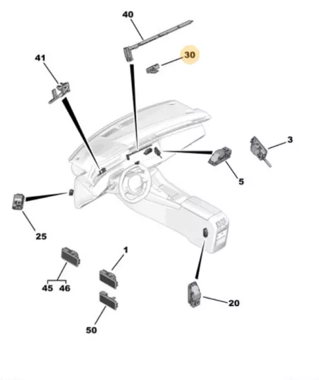 ORJINAL PEUGEOT 308 YEDEK PARÇA