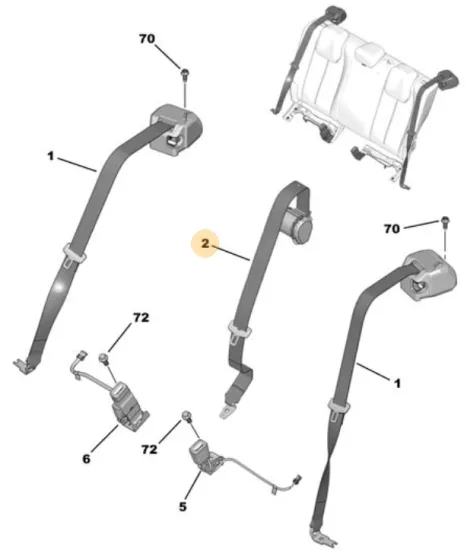 ORJINAL PEUGEOT 308 YEDEK PARÇA