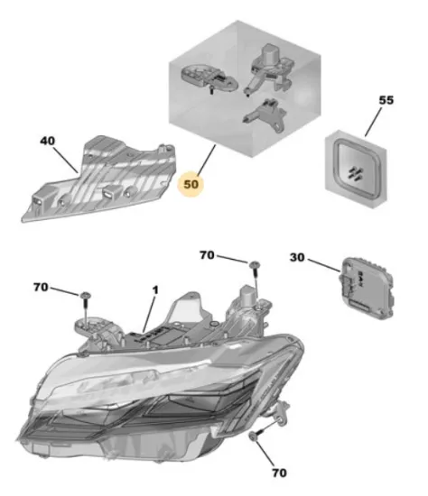 ORJINAL PEUGEOT 308 YEDEK PARÇA