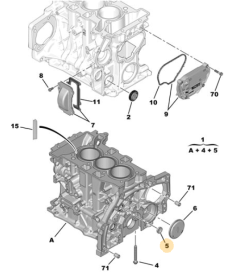 ORJINAL PEUGEOT 308 YEDEK PARÇA