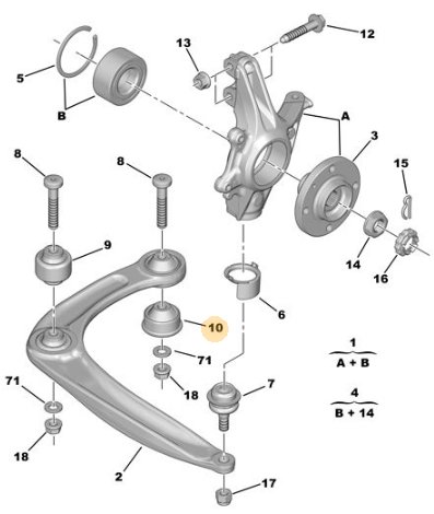 ORJINAL PEUGEOT 308 YEDEK PARÇA