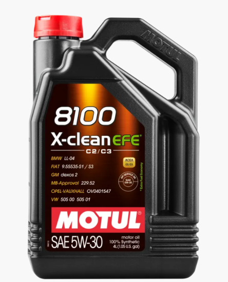 Motul 8100 X-Clean Efe 05W30 Motor Yağı    4 Litre