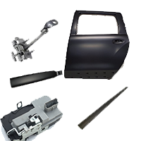 Peugeot 308 Ön ve Arka Kapı Bileşenler